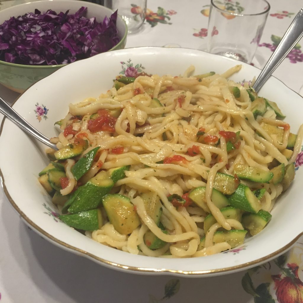 Homemade pasta, naturally vegan